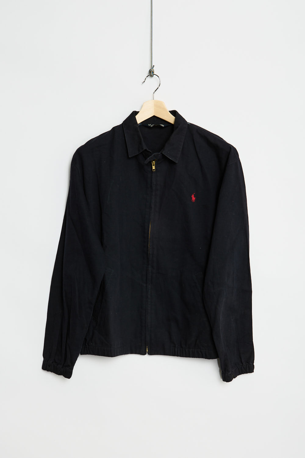 Polo harrington jacket black hotsell