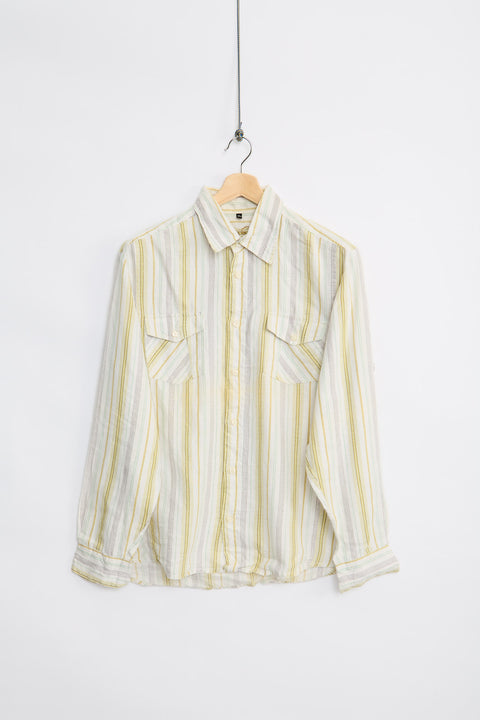 Striped Linen shirt (L)