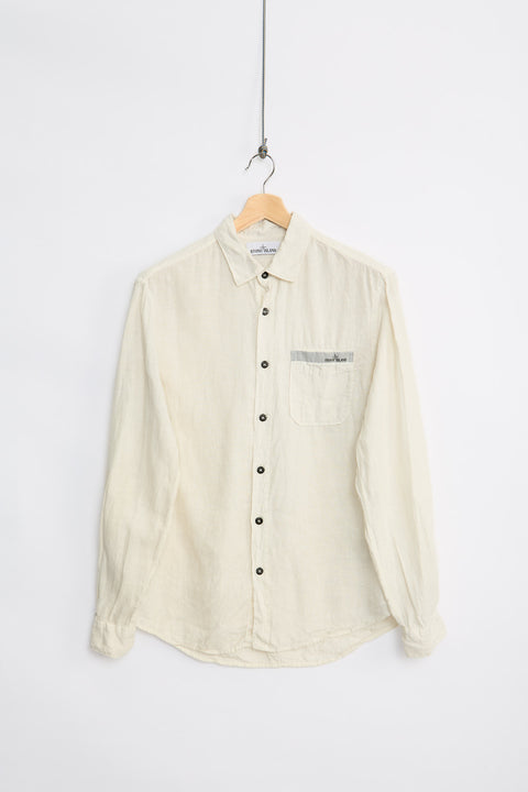 Stone Island Linen Shirt (L)