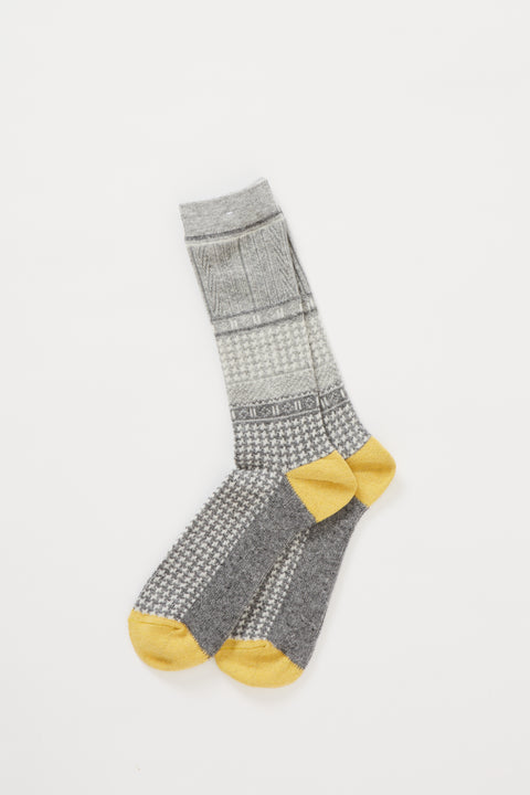 Houndstooth JQ Crew Grey