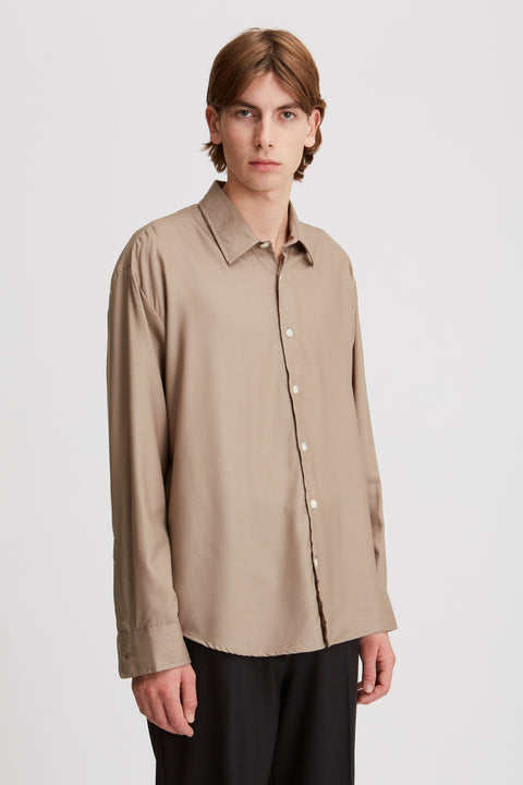 Huff Taupe Fluid Merino