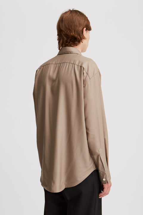 Huff Taupe Fluid Merino