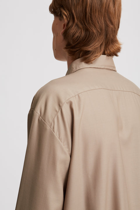 Huff Taupe Fluid Merino
