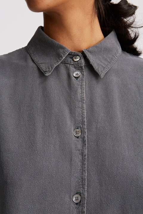 Tiki Japan Charcoal Noil Silk