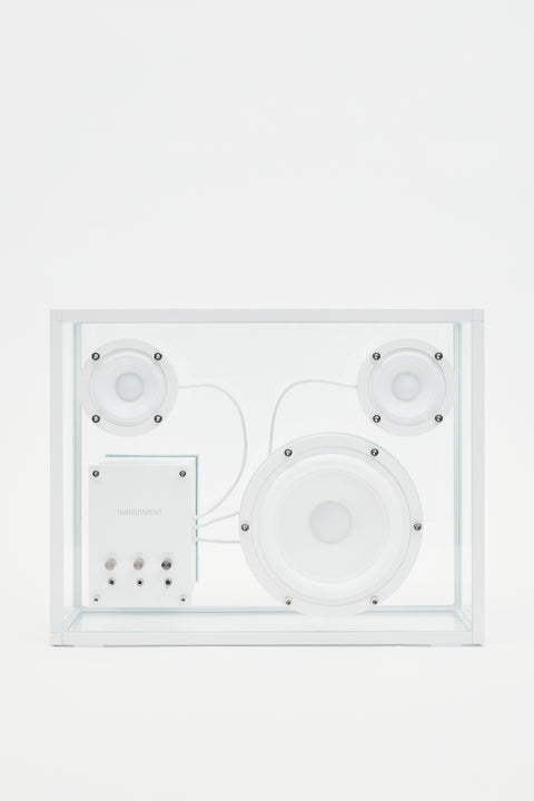 Transparent Speaker White