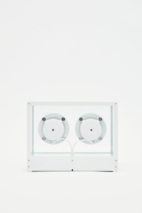 Small Transparent Speaker White