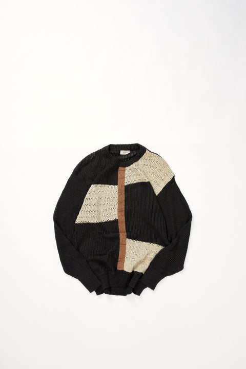 Loose knit sweater  (S)