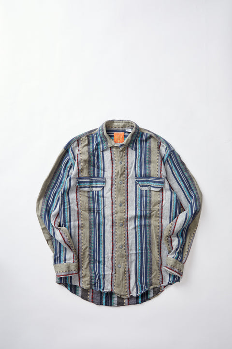 Patterned Weave Shirt (XL)