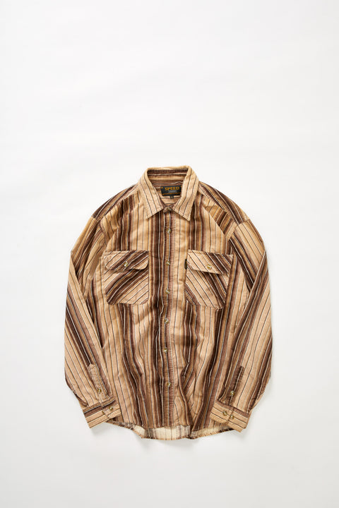 Stripe Cord shirt (L)