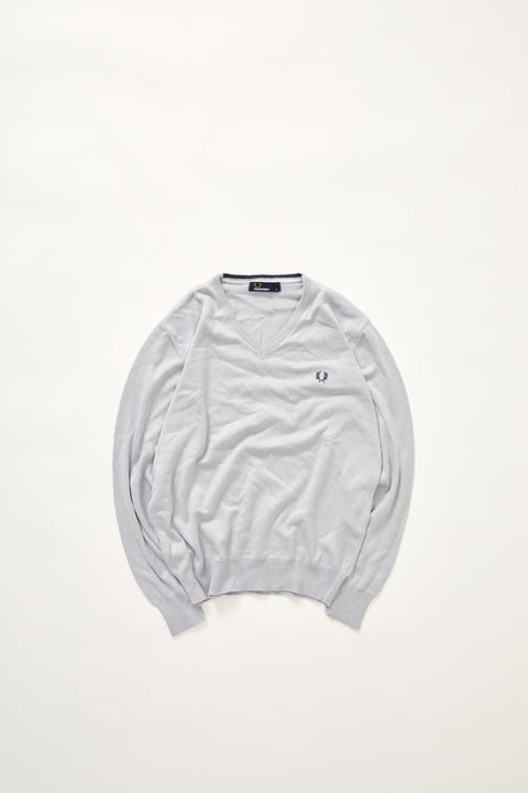 Fred Perry V-neck knit  (S)