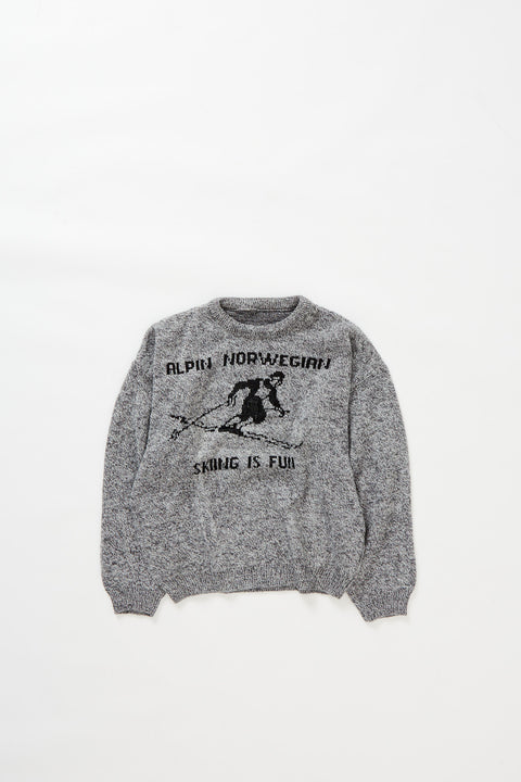 Telemark skiing sweater (M)