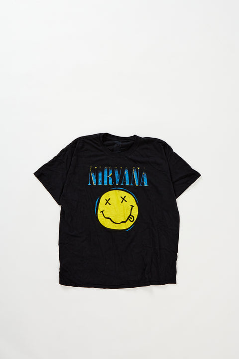 Nirvana Smiley tee (XL)