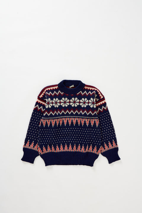70's-80's Traditional Norwegian Sweater (L)