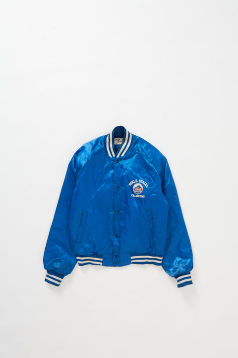 80's Mets Satin Baseball Jacket (M)