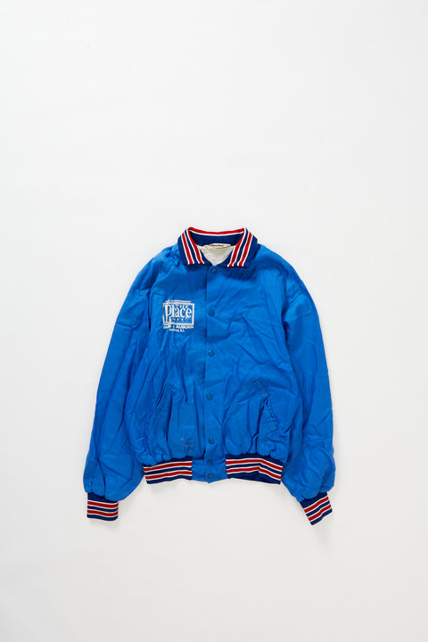 80's Rockfod Rugby satin jacket (L)