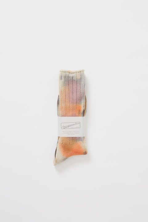 Scatter Dye Crew Brown