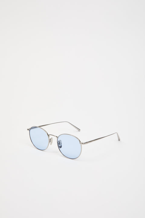 Steel Round Light Blue