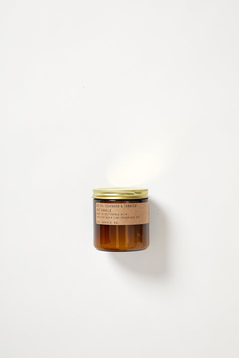 Teakwood and Tobacco 12.5 Oz Candle