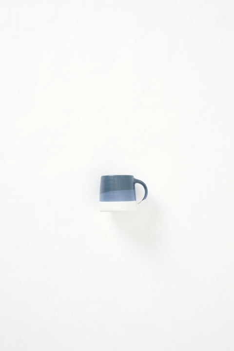 Slow Coffee Mug navy x white