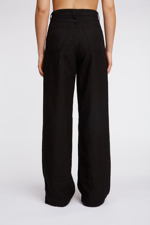 Keri Black Linen
