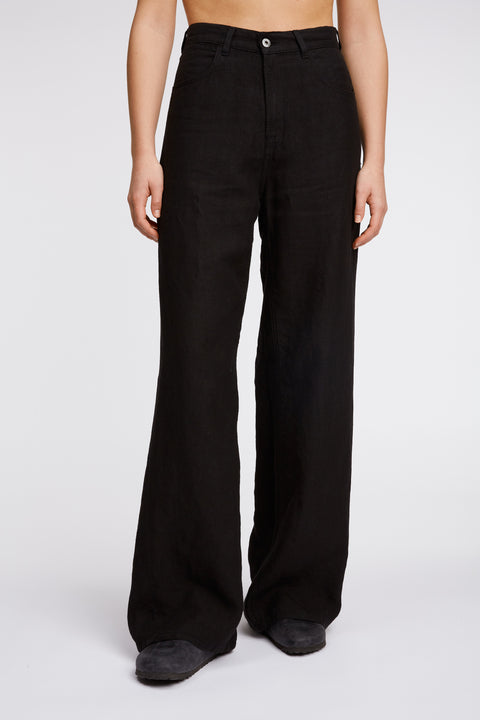 Keri Black Linen