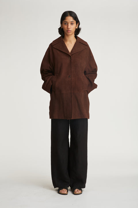 Aino Cocoa Brown Suede
