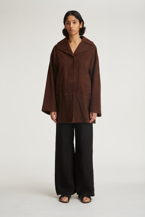 Aino Cocoa Brown Suede