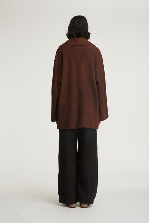 Aino Cocoa Brown Suede