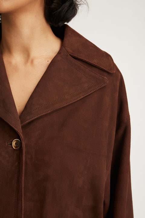 Aino Cocoa Brown Suede