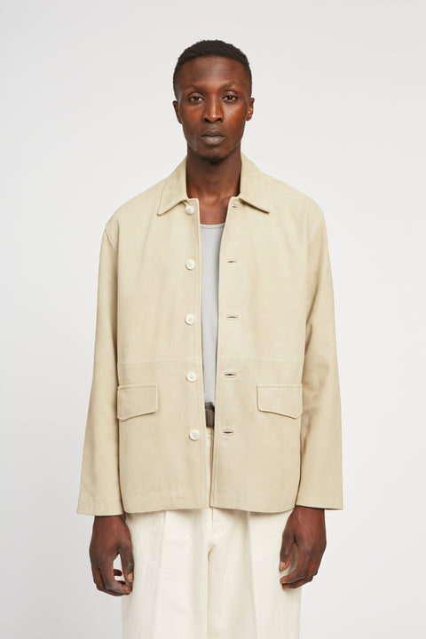 Roe Stone Suede