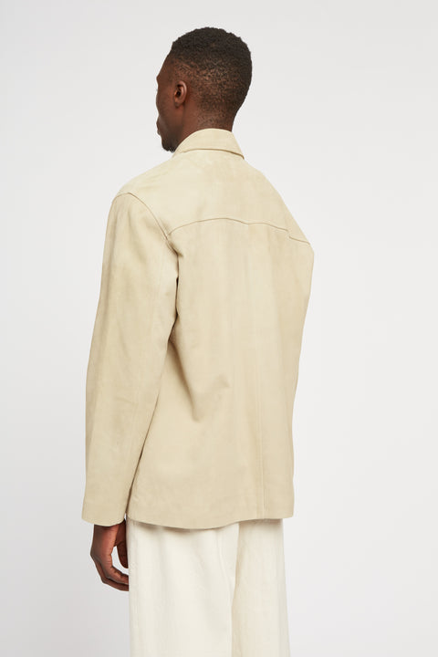 Roe Stone Suede