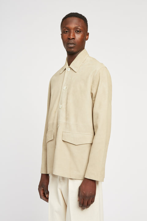 Roe Stone Suede