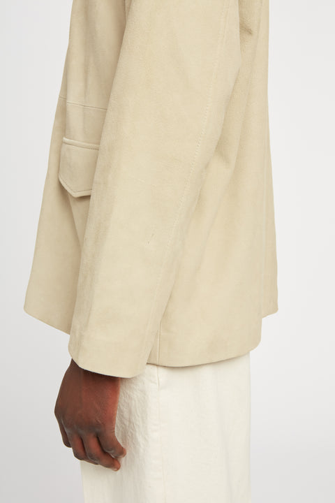 Roe Stone Suede
